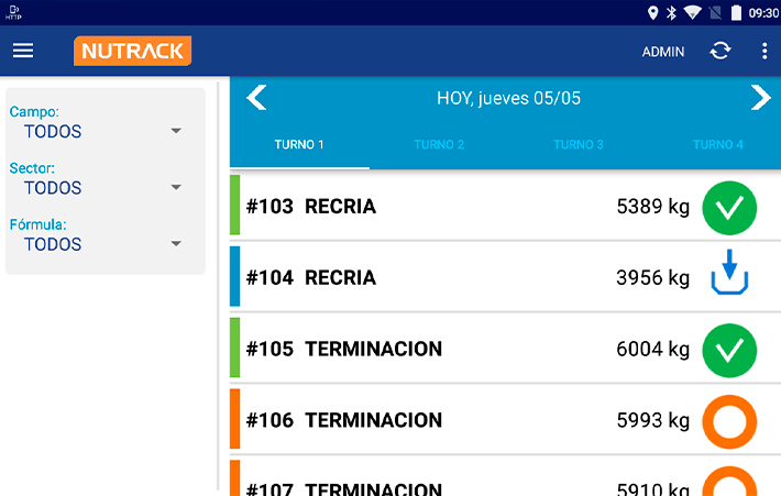 como funciona la app nutrack