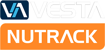 App NUTRACK logo white